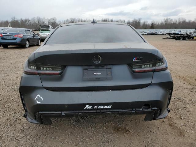 WBS43AY07NFN03704 - 2022 BMW M3 COMPETITION BLACK photo 6