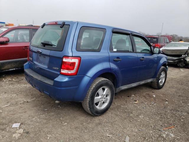 1FMCU92709KB63163 - 2009 FORD ESCAPE XLS BLUE photo 3