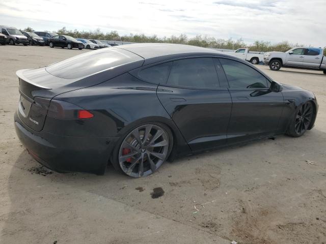 5YJSA1E49LF390948 - 2020 TESLA MODEL S BLACK photo 3