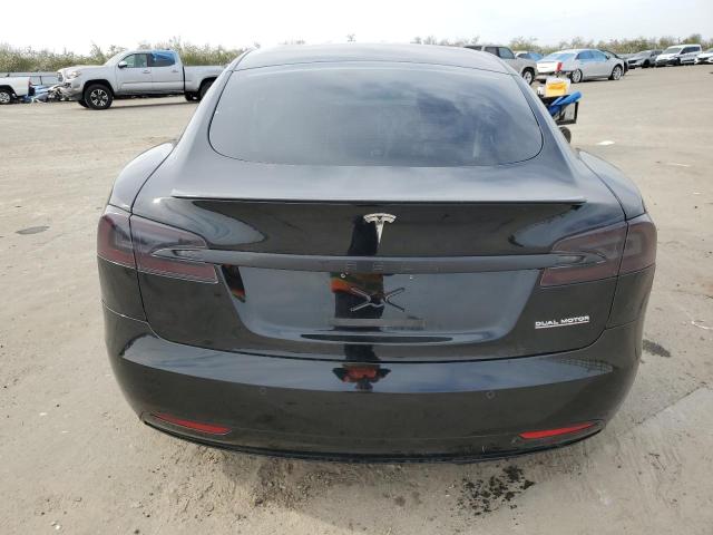 5YJSA1E49LF390948 - 2020 TESLA MODEL S BLACK photo 6