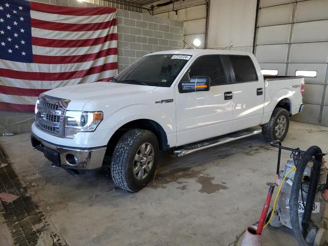 1FTFW1EFXEFD10205 - 2014 FORD F150 SUPERCREW WHITE photo 1