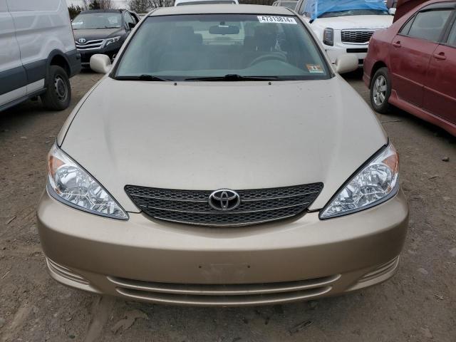 4T1BE32K33U203516 - 2003 TOYOTA CAMRY LE TAN photo 5