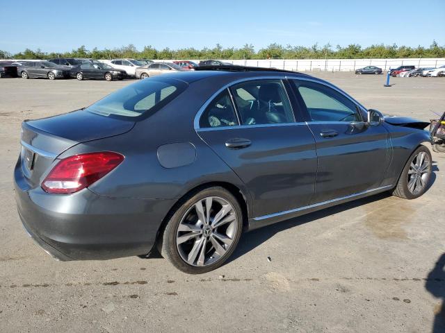 55SWF4JB0HU221528 - 2017 MERCEDES-BENZ C 300 GRAY photo 3