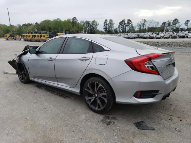 2HGFC2F80LH594519 - 2020 HONDA CIVIC SPORT 银色 照片 2