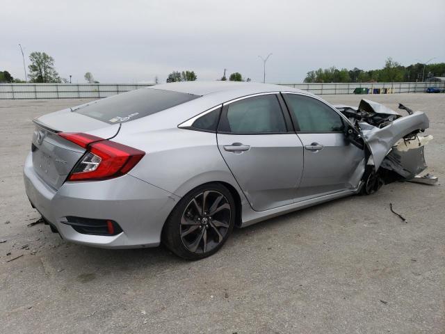 2HGFC2F80LH594519 - 2020 HONDA CIVIC SPORT 银色 照片 3