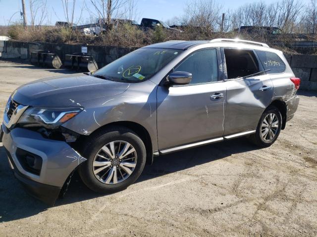 5N1DR2MM0JC677920 - 2018 NISSAN PATHFINDER S GRAY photo 1