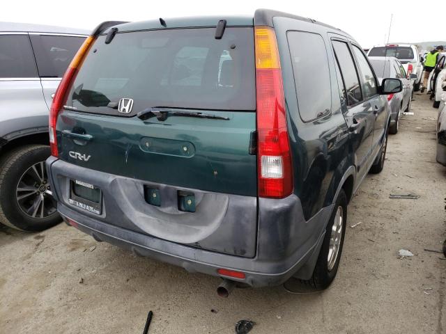 SHSRD78874U223926 - 2004 HONDA CR-V EX GREEN photo 3