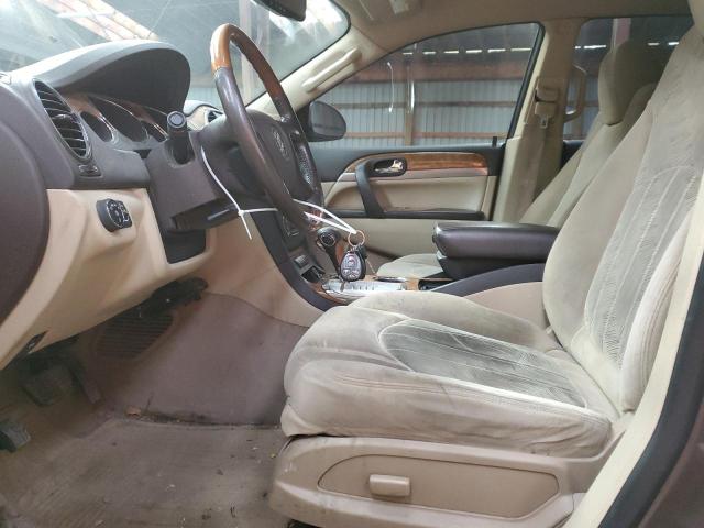 5GAKVBEDXCJ405154 - 2012 BUICK ENCLAVE BROWN photo 7