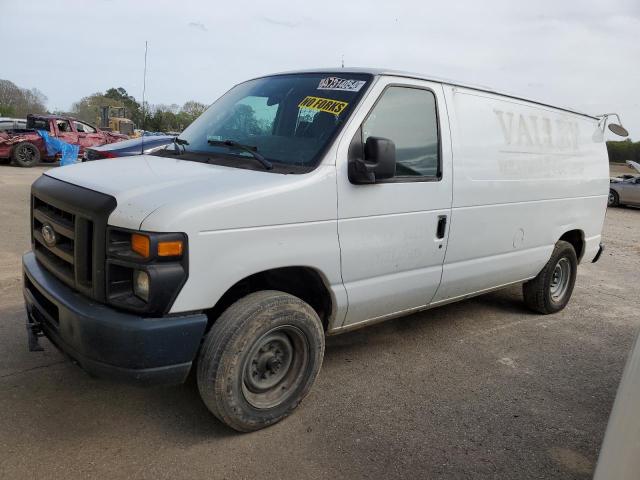 1FTNE14W69DA03499 - 2009 FORD ECONOLINE E150 VAN WHITE photo 1