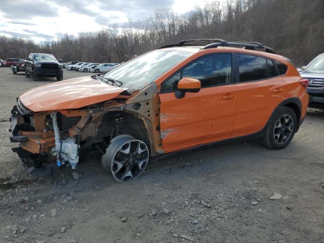 JF2GTADC0KH341601 - 2019 SUBARU CROSSTREK PREMIUM ORANGE photo 1