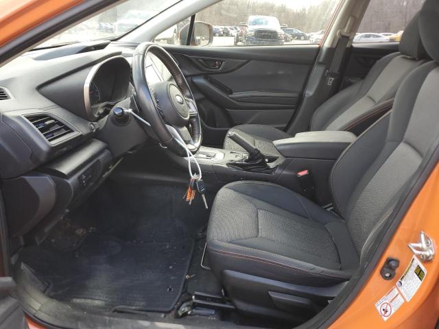 JF2GTADC0KH341601 - 2019 SUBARU CROSSTREK PREMIUM ORANGE photo 7