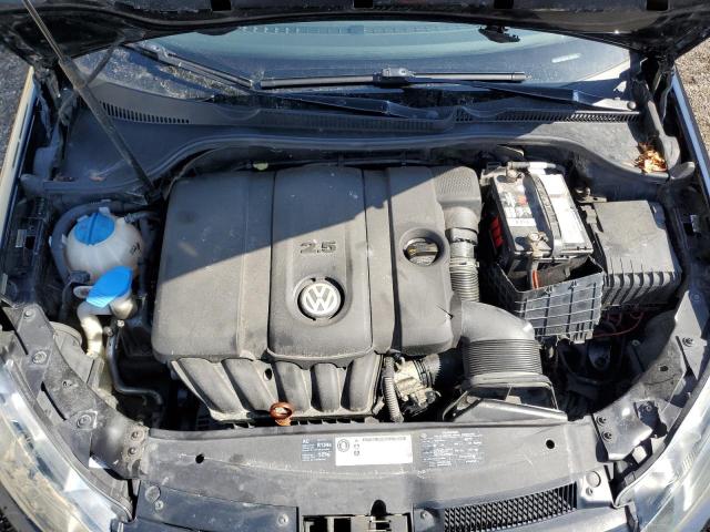 WVWDA7AJ8AW105754 - 2010 VOLKSWAGEN GOLF შავი ფოტო 11