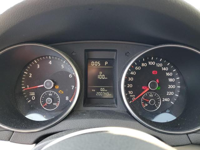 WVWDA7AJ8AW105754 - 2010 VOLKSWAGEN GOLF შავი ფოტო 9