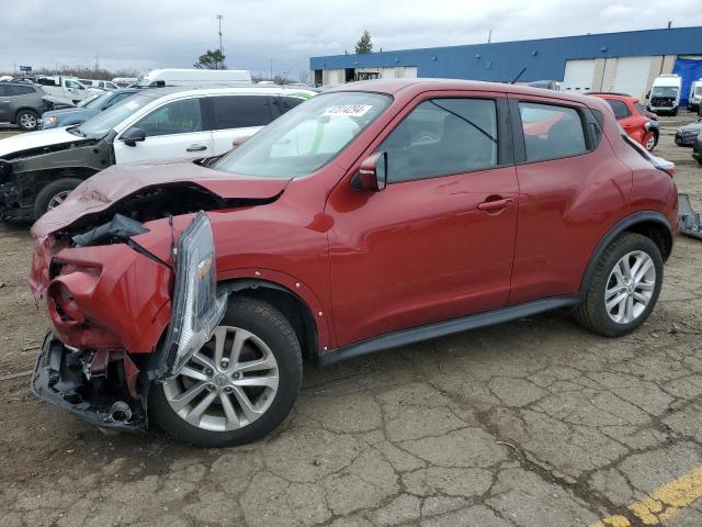 JN8AF5MR8HT706172 - 2017 NISSAN JUKE S RED photo 1