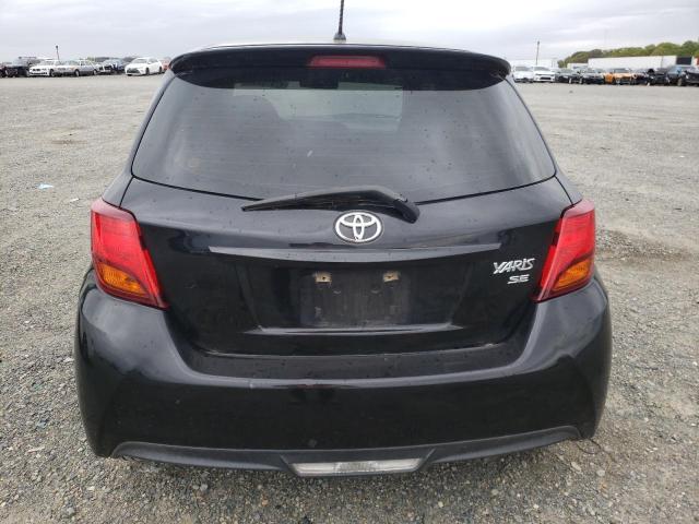 VNKKTUD32GA058599 - 2016 TOYOTA YARIS SE L BLACK photo 6