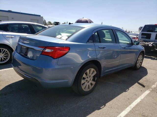 1C3BC4FB0BN576469 - 2011 CHRYSLER 200 LX BLUE photo 3