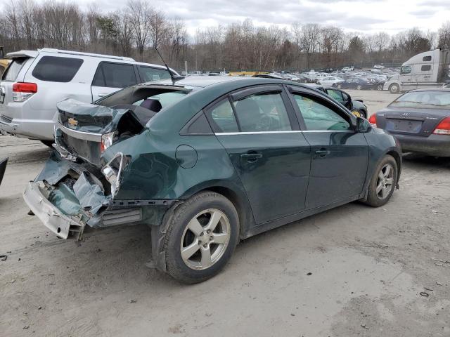 1G1PC5SB4E7304621 - 2014 CHEVROLET CRUZE LT GREEN photo 3