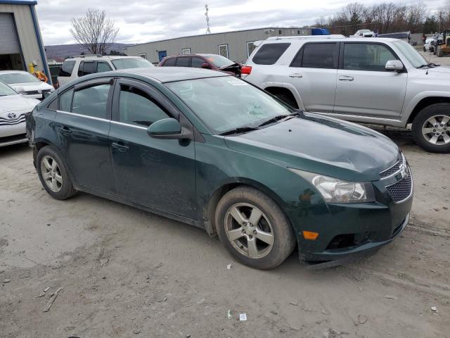 1G1PC5SB4E7304621 - 2014 CHEVROLET CRUZE LT GREEN photo 4