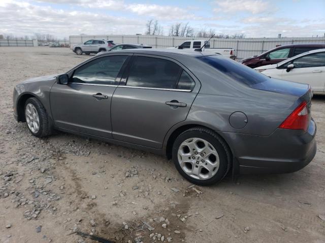 3FAHP0HG7BR167951 - 2011 FORD FUSION SE GRAY photo 2