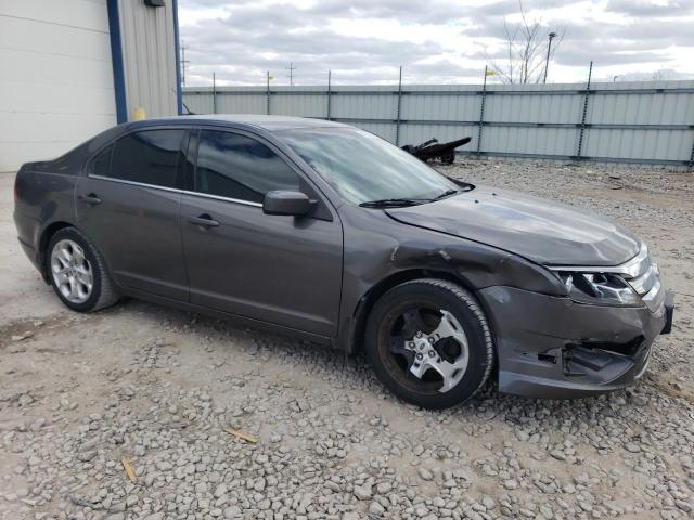 3FAHP0HG7BR167951 - 2011 FORD FUSION SE GRAY photo 4