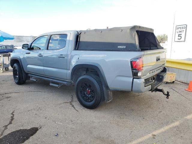 5TFCZ5AN9HX104189 - 2017 TOYOTA TACOMA DOUBLE CAB GRAY photo 2