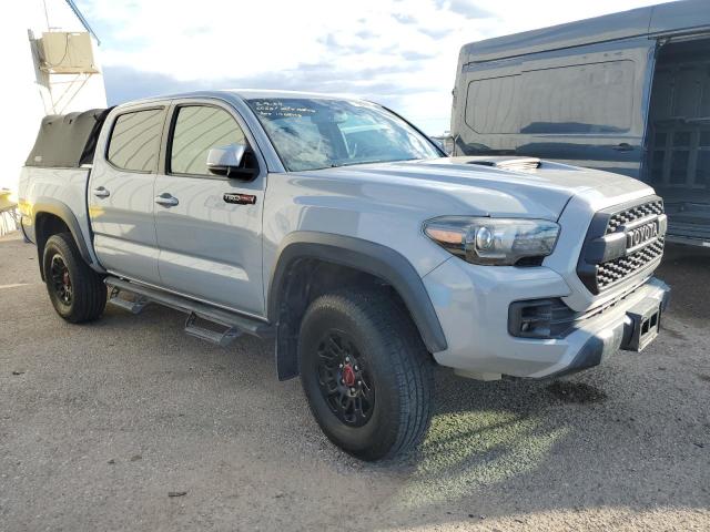 5TFCZ5AN9HX104189 - 2017 TOYOTA TACOMA DOUBLE CAB GRAY photo 4