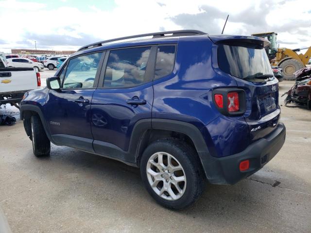 ZACCJBAB8JPJ28307 - 2018 JEEP RENEGADE SPORT BLUE photo 2