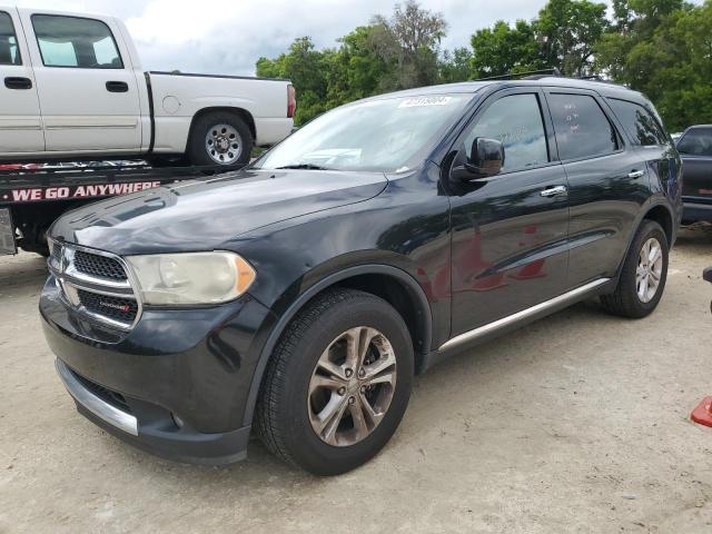 1C4RDHDG6DC659416 - 2013 DODGE DURANGO CREW BLACK photo 1