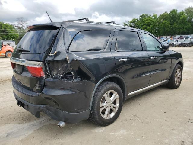 1C4RDHDG6DC659416 - 2013 DODGE DURANGO CREW BLACK photo 3