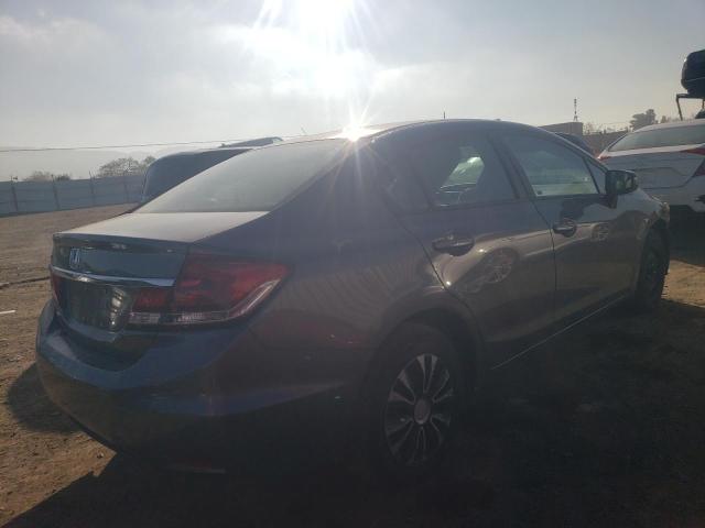 19XFB2F57FE279966 - 2015 HONDA CIVIC LX GRAY photo 3