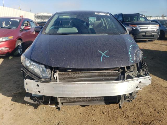 19XFB2F57FE279966 - 2015 HONDA CIVIC LX GRAY photo 5