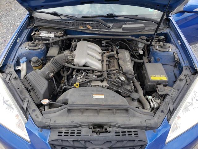 KMHHU6KH9BU045524 - 2011 HYUNDAI GENESIS CO 3.8L BLUE photo 11