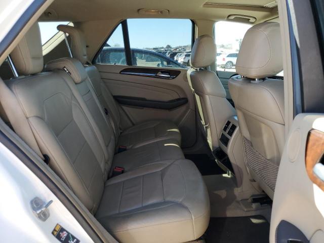 4JGDA5HB8FA581991 - 2015 MERCEDES-BENZ ML 350 4MATIC WHITE photo 11