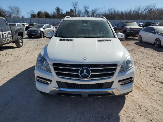 4JGDA5HB8FA581991 - 2015 MERCEDES-BENZ ML 350 4MATIC WHITE photo 5