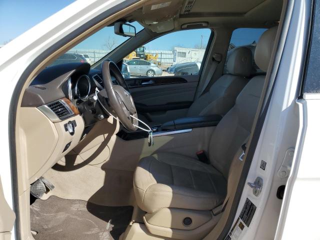 4JGDA5HB8FA581991 - 2015 MERCEDES-BENZ ML 350 4MATIC WHITE photo 7
