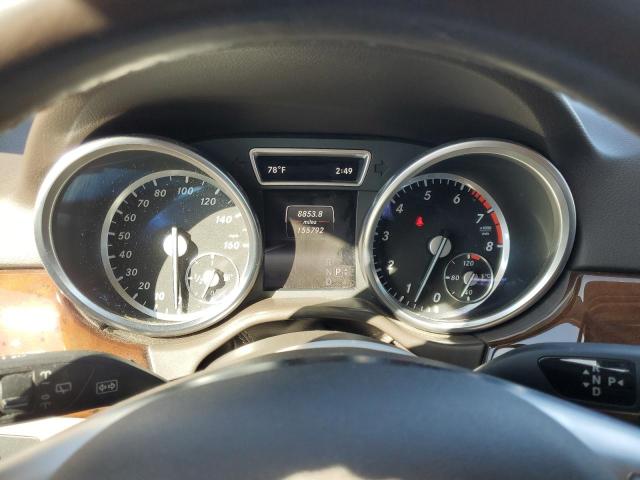 4JGDA5HB8FA581991 - 2015 MERCEDES-BENZ ML 350 4MATIC WHITE photo 9