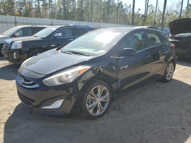 KMHD35LE0DU081234 - 2013 HYUNDAI ELANTRA GT BLACK photo 1