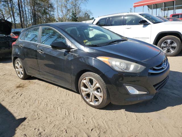 KMHD35LE0DU081234 - 2013 HYUNDAI ELANTRA GT BLACK photo 4