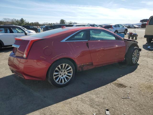 1G6DL1ED5B0165400 - 2011 CADILLAC CTS PERFORMANCE COLLECTION RED photo 3