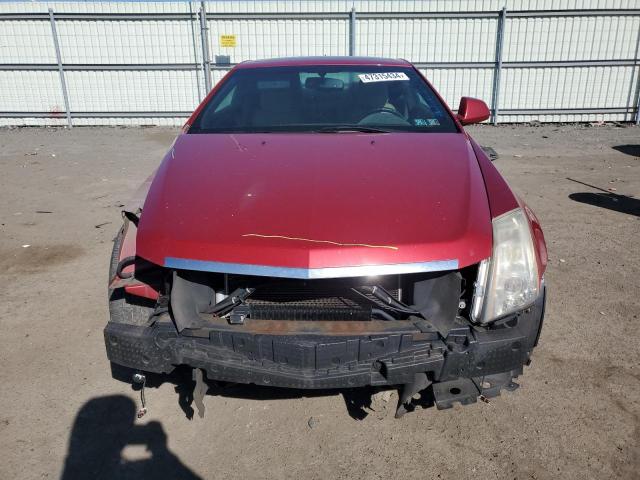 1G6DL1ED5B0165400 - 2011 CADILLAC CTS PERFORMANCE COLLECTION RED photo 5