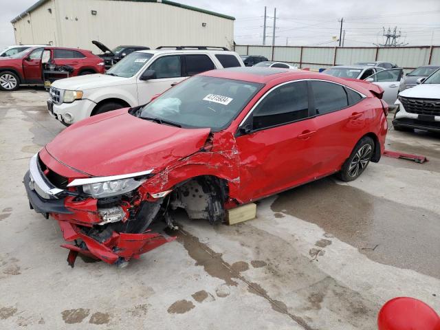 2HGFC1F37GH655451 - 2016 HONDA CIVIC EX RED photo 1