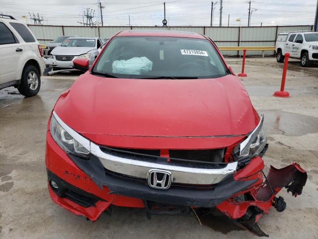 2HGFC1F37GH655451 - 2016 HONDA CIVIC EX RED photo 5