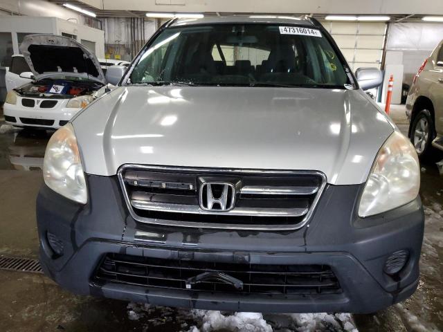 SHSRD78825U317911 - 2005 HONDA CR-V EX SILVER photo 5