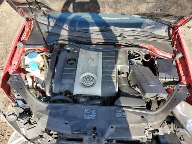 WVWEV71K38W305842 - 2008 VOLKSWAGEN GTI RED photo 11