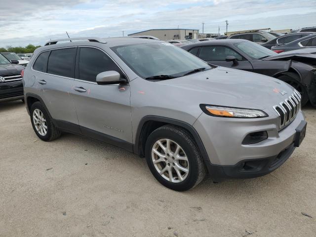 1C4PJLCB6FW637569 - 2015 JEEP CHEROKEE LATITUDE SILVER photo 4