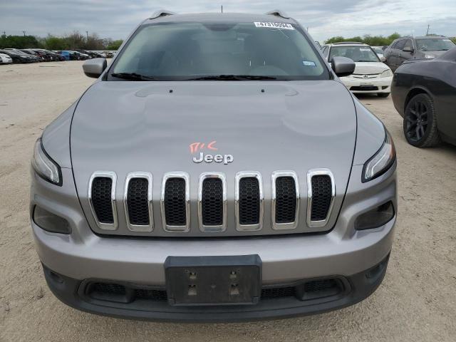 1C4PJLCB6FW637569 - 2015 JEEP CHEROKEE LATITUDE SILVER photo 5