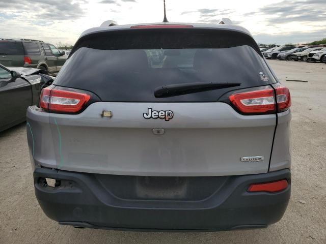 1C4PJLCB6FW637569 - 2015 JEEP CHEROKEE LATITUDE SILVER photo 6