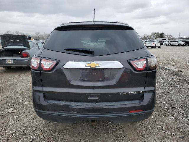 1GNKRFKD5FJ365544 - 2015 CHEVROLET TRAVERSE LS CHARCOAL photo 6