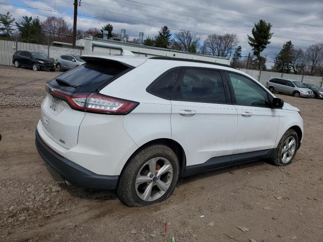 2FMTK3G99FBC40809 - 2015 FORD EDGE SE WHITE photo 3