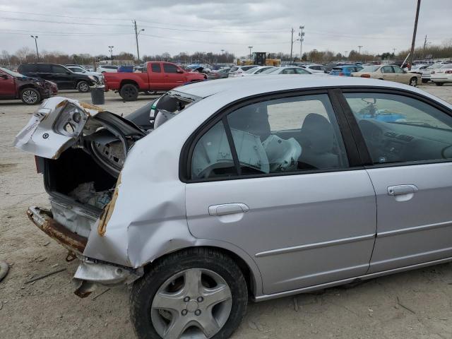 1HGES26874L013682 - 2004 HONDA CIVIC EX SILVER photo 10